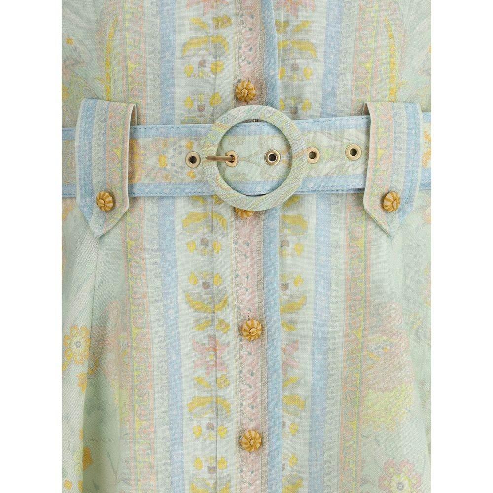 Zimmermann Acacia Mini Shirt Dress - Hilstor