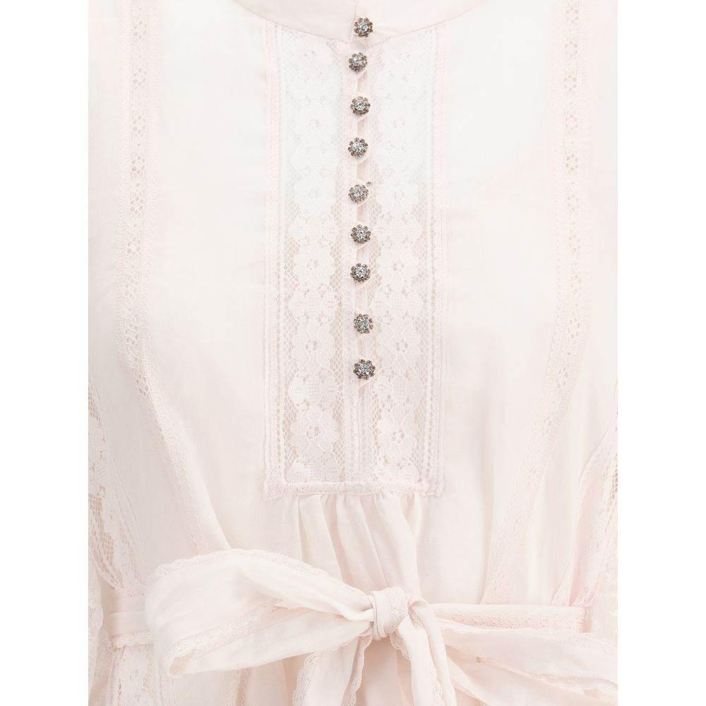 Zimmermann Mini Crush Lace Billow Dress - Hilstor