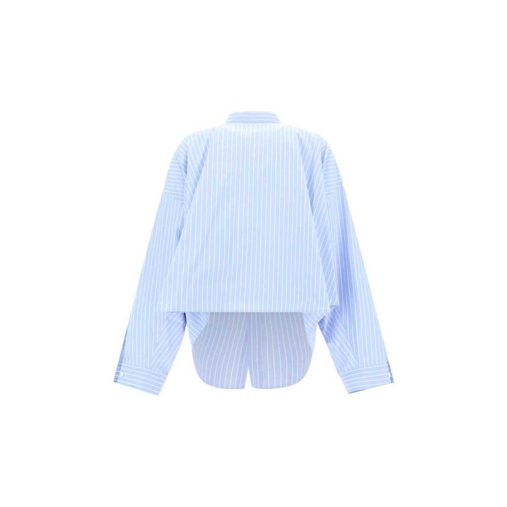 Balenciaga asymmetrisk skjorte