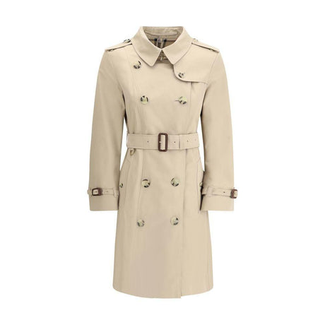 Burberry Breasted Trench Jacket - Hilstor
