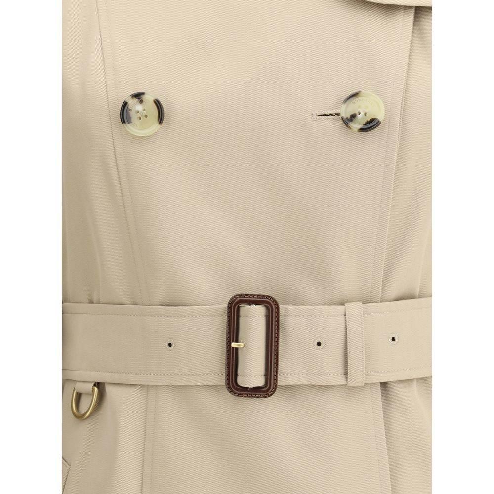 Burberry Breasted Trench Jacket - Hilstor