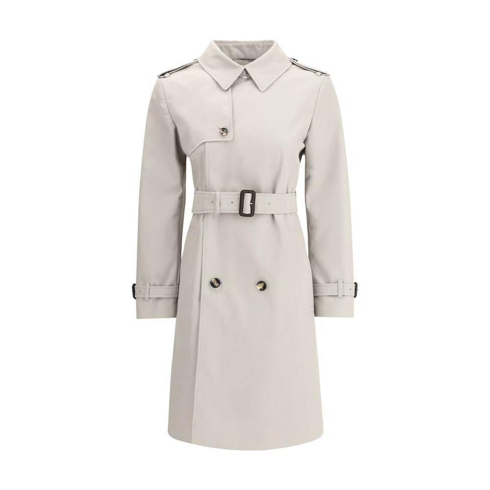 Burberry Breasted Trench Jacket - Hilstor