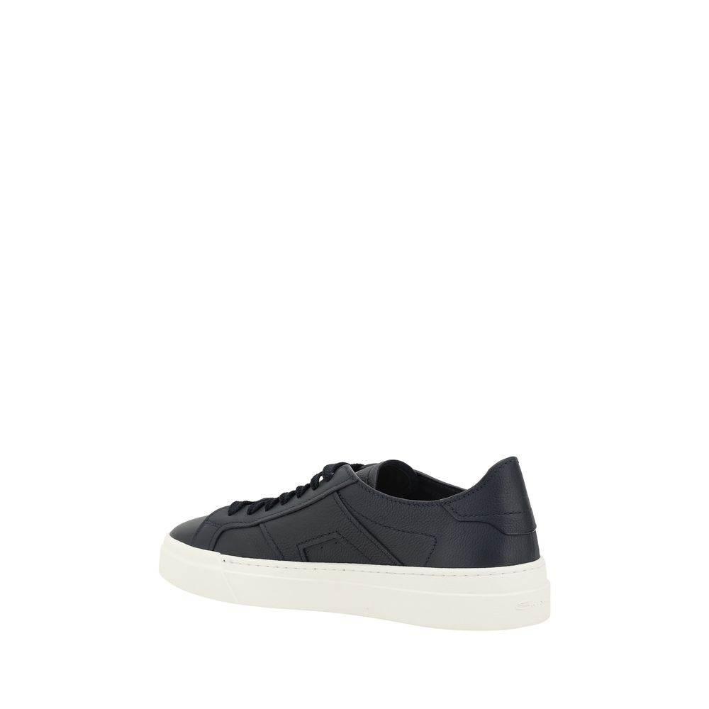 Santoni Leather Sneakers - Hilstor