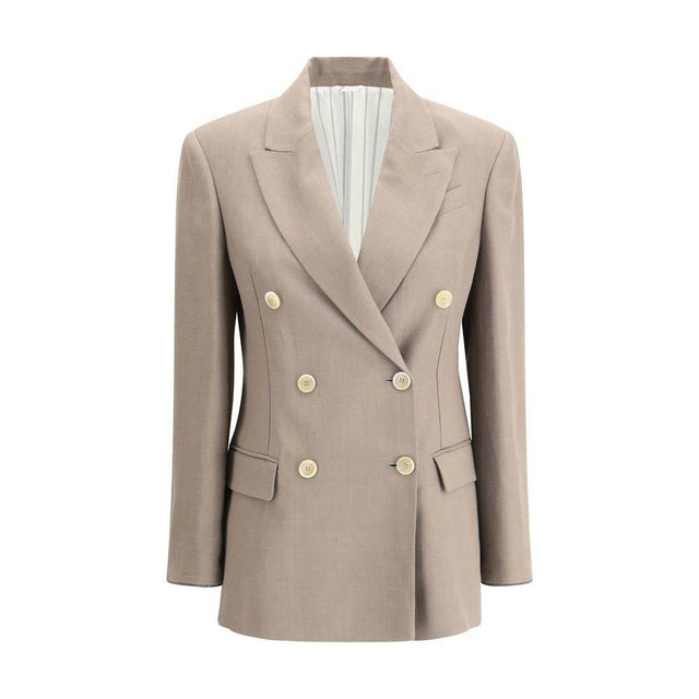 Brunello Cucinelli double-breasted Blazer - Hilstor