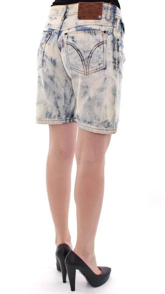 Dolce & Gabbana Blue D&G Cotton Washed Jeans Denim Shorts - Hilstor