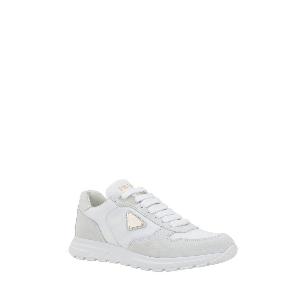 Prada Leather Sneakers - Hilstor