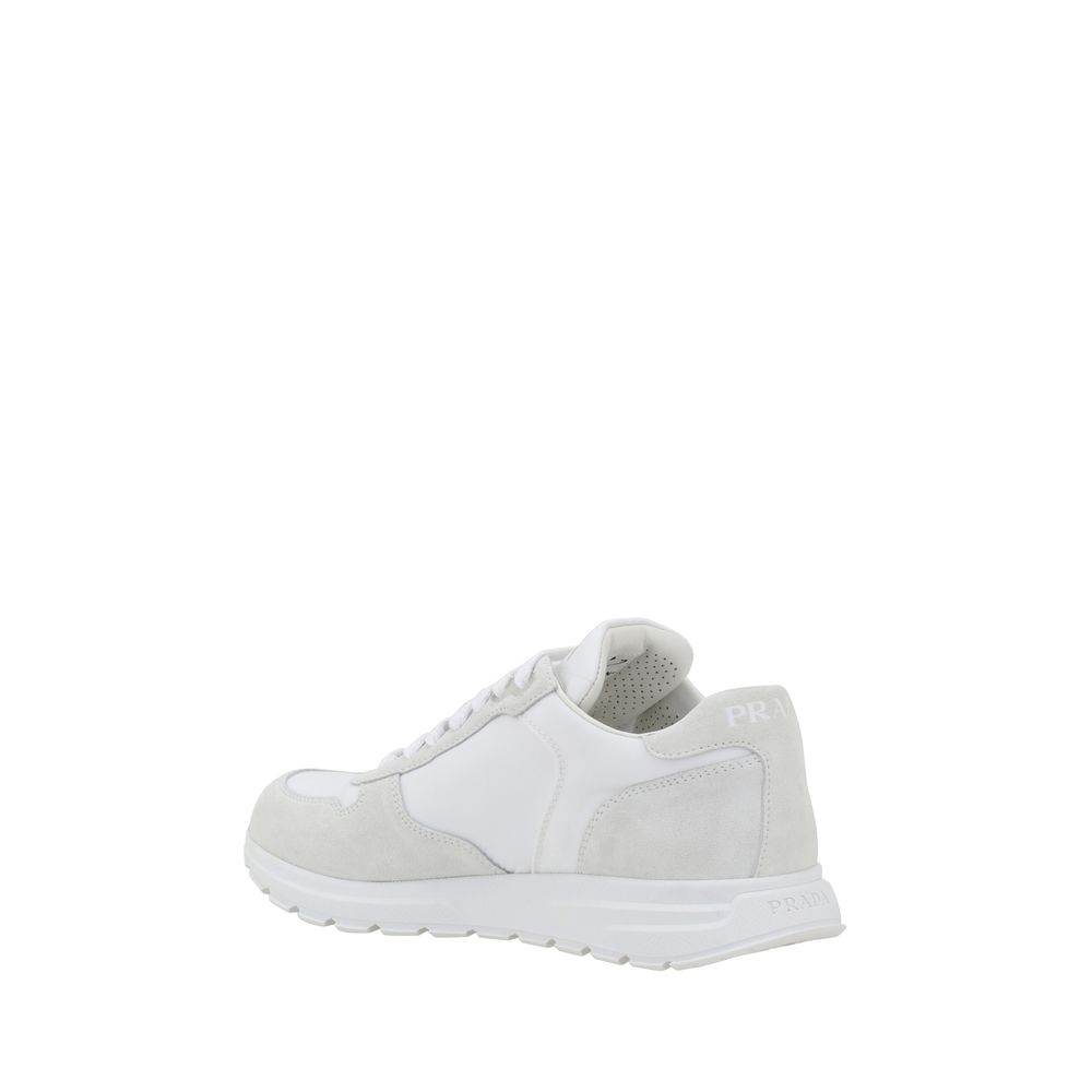 Prada Leather Sneakers - Hilstor