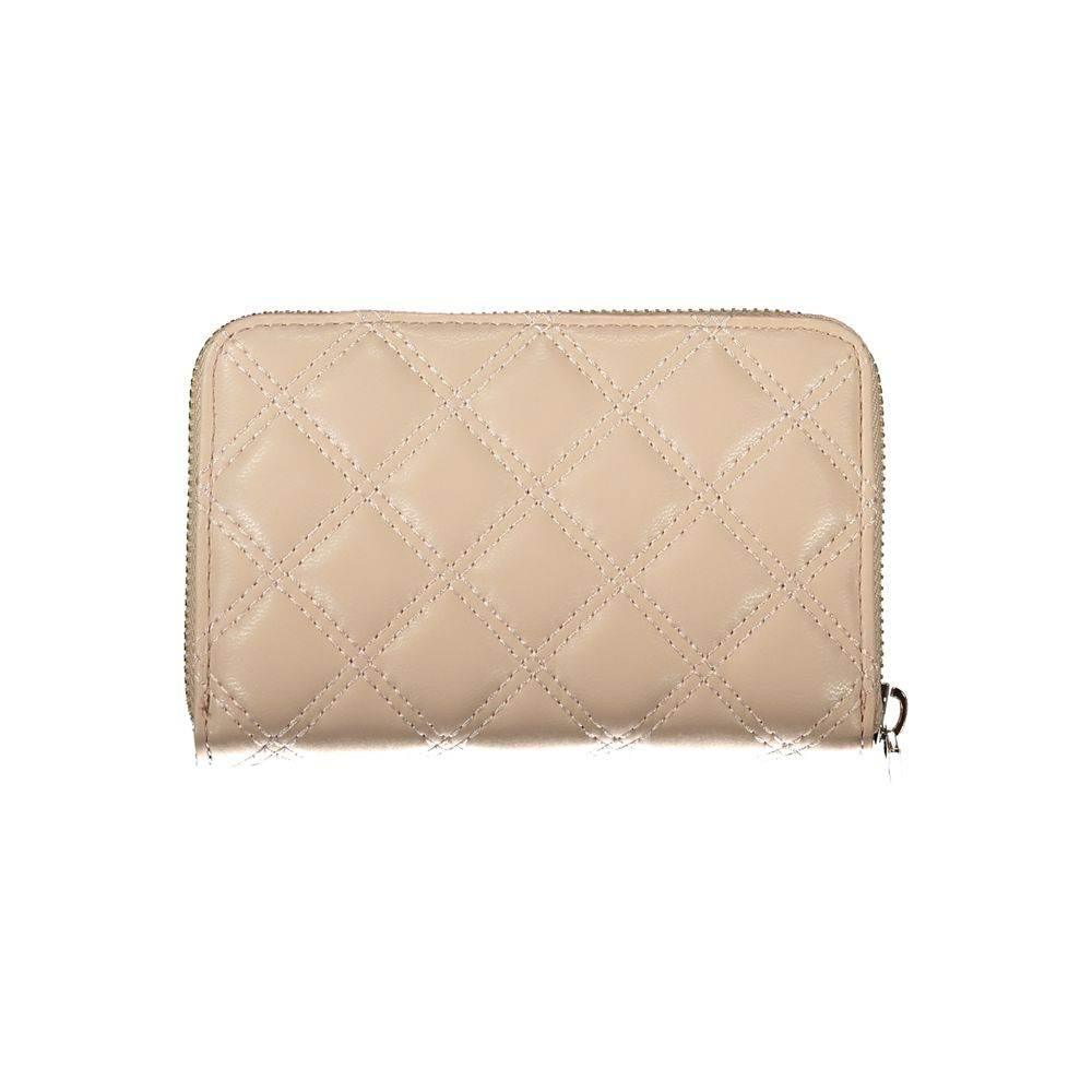 Guess Jeans Beige Polyethylene Wallet - Hilstor