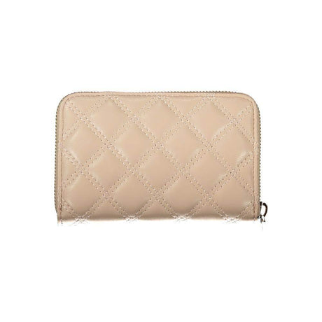 Guess Jeans Beige Polyethylene Wallet - Hilstor