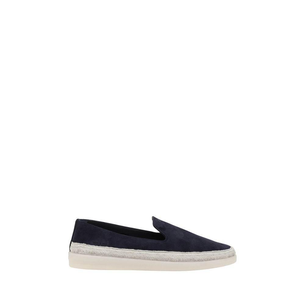 Prada Suede Loafers - Hilstor