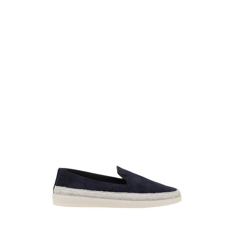 Prada Suede Loafers - Hilstor
