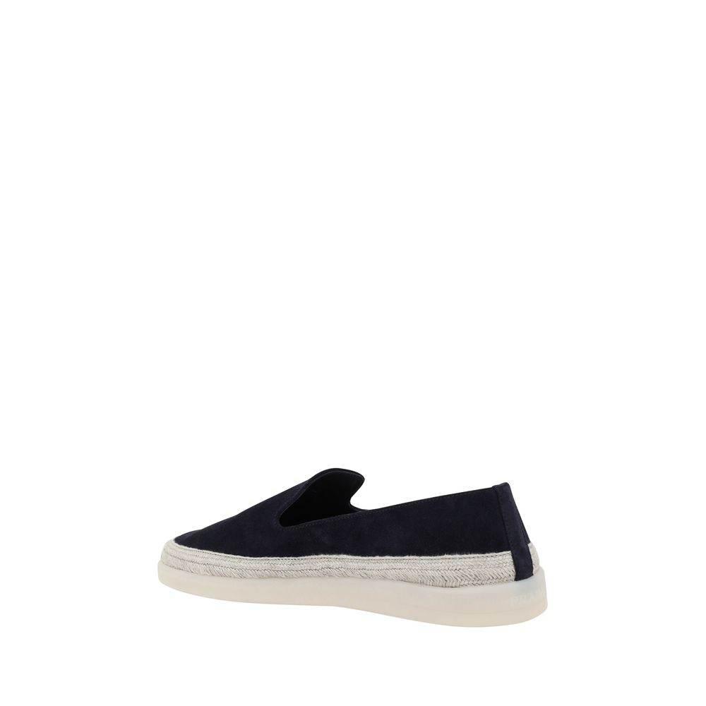 Prada Suede Loafers - Hilstor