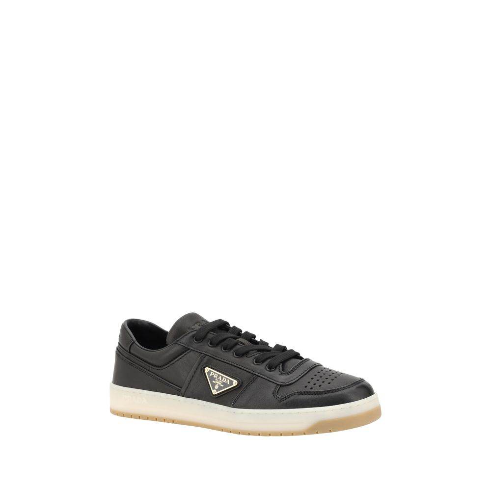 Prada Leather Sneakers - Hilstor