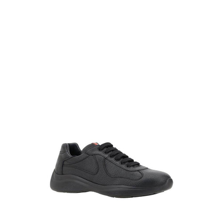 Prada Leather Sneakers - Hilstor