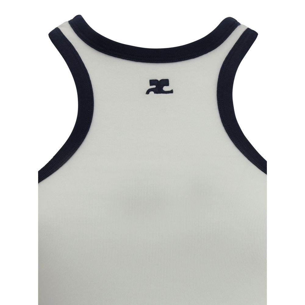 Courrėges Cotton Scuba Mini Dress - Hilstor