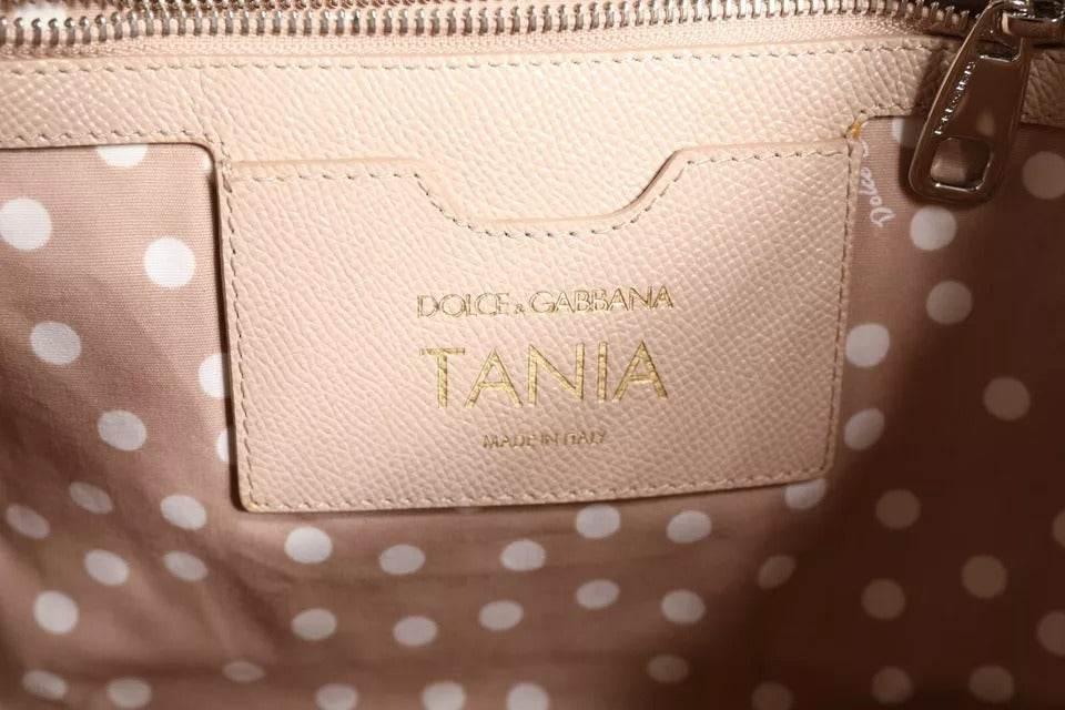 Dolce & Gabbana Multicolor Floral Canvas TANIA Top Handle Tote Bag - Hilstor