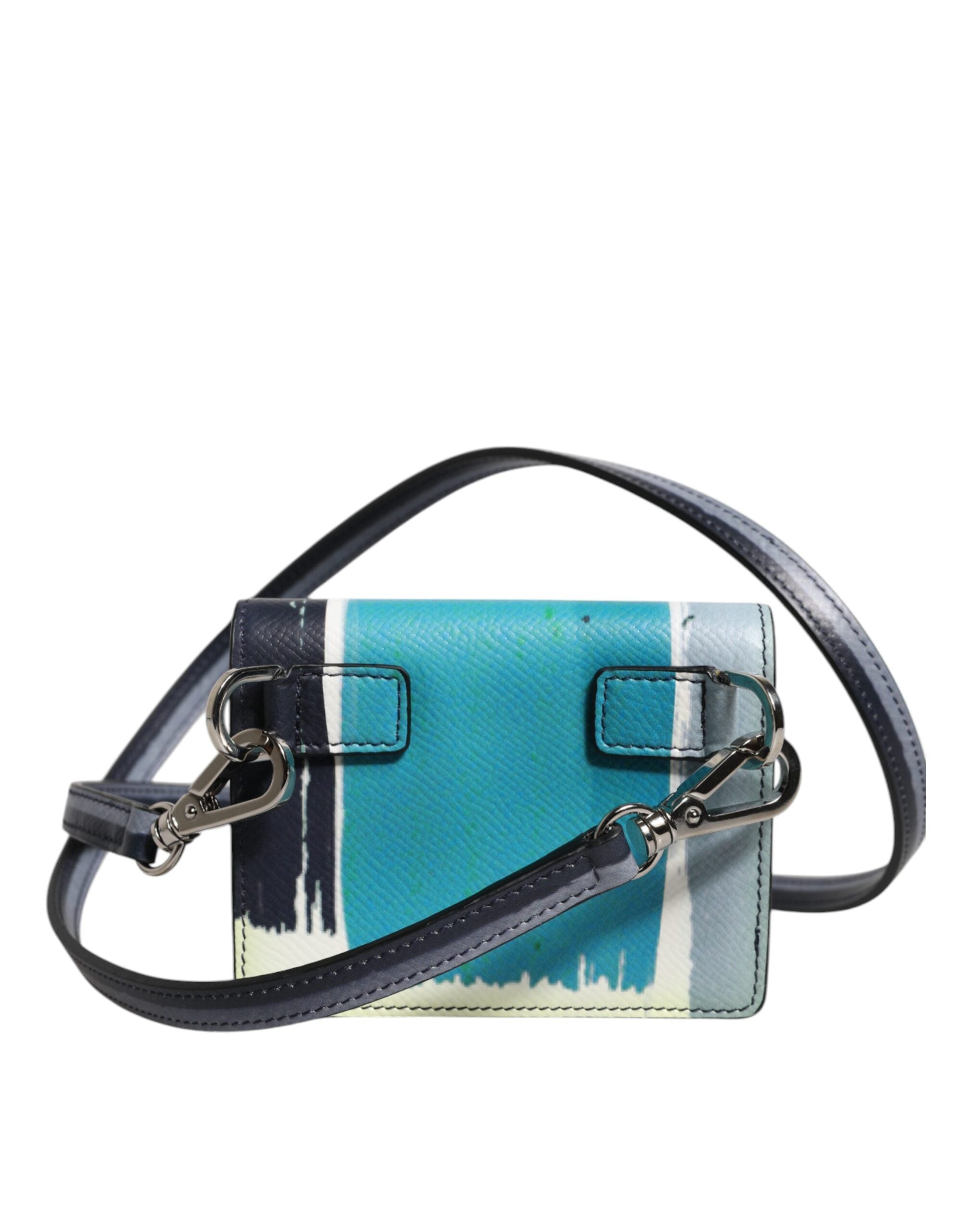 Dolce &amp; Gabbana Multicolor Læder DG Logo Bifold Card Holder tegnebog