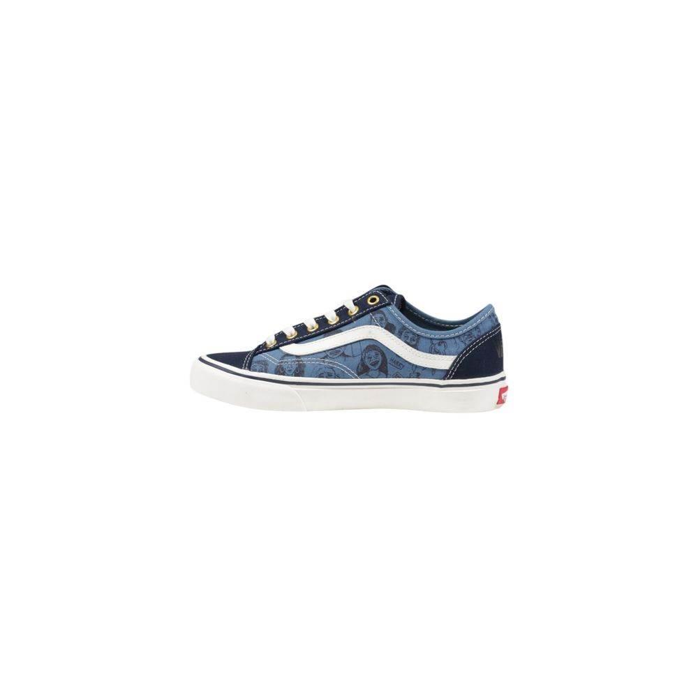 Vans Blue Suede Leather Sneaker - Hilstor