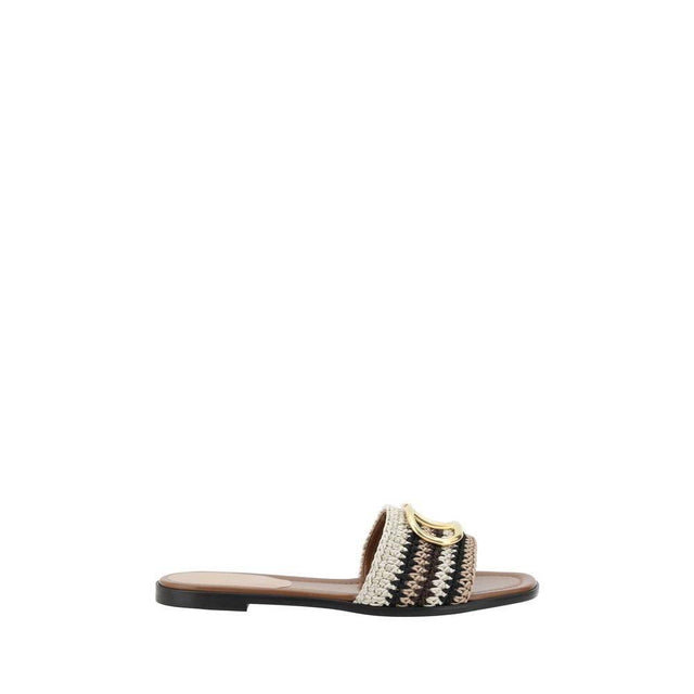 Valentino Garavani Crochet Sandals - Hilstor
