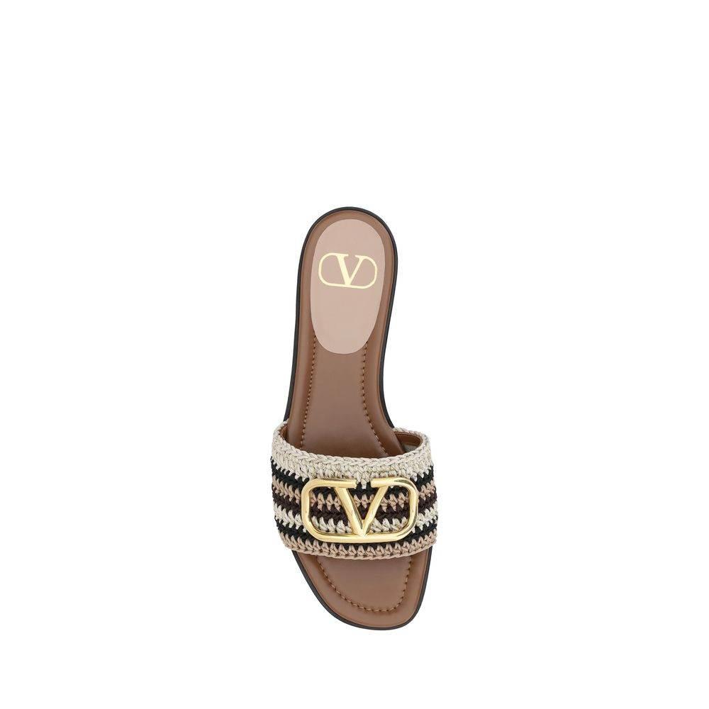 Valentino Garavani Crochet Sandals - Hilstor