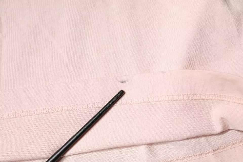 Dolce & Gabbana Beige Logo Crew Neck Short Sleeves T-shirt - Hilstor