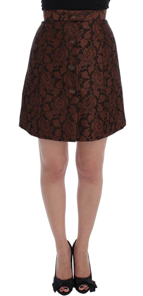 Dolce & Gabbana Elegant Brocade Bubble Skirt - Hilstor