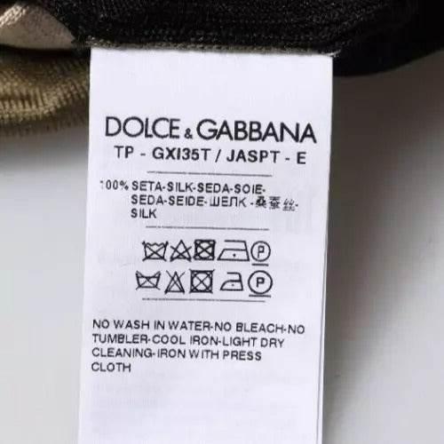 Dolce & Gabbana Multicolor Camouflage Collared Polo T-shirt - Hilstor