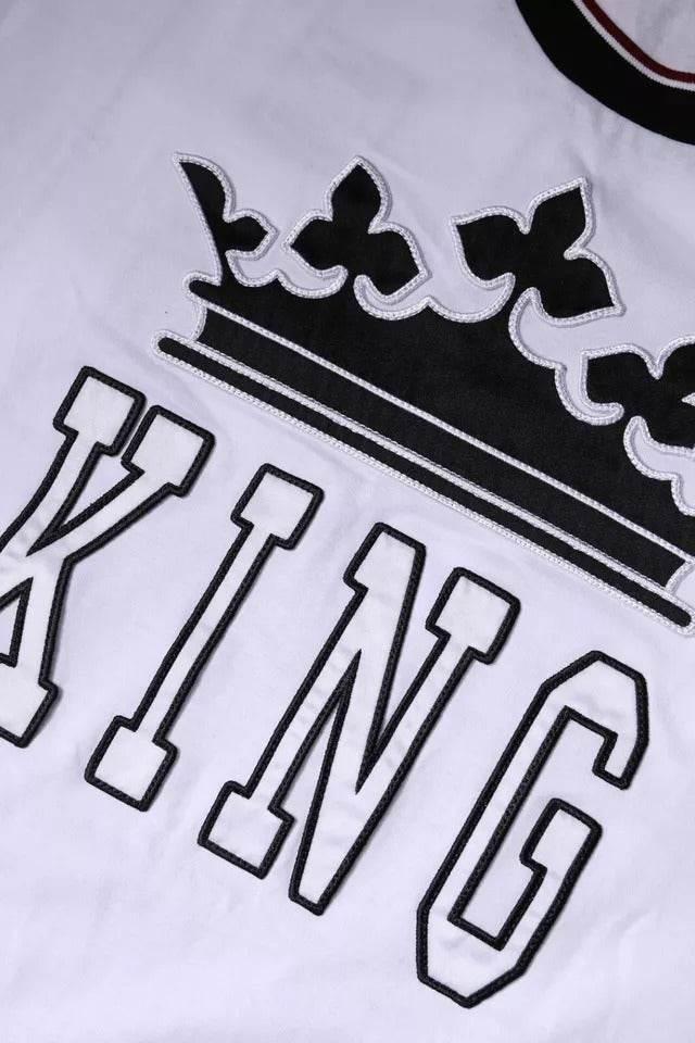 Dolce & Gabbana White Jersey Crew Neck Short Sleeves T-shirt - Hilstor