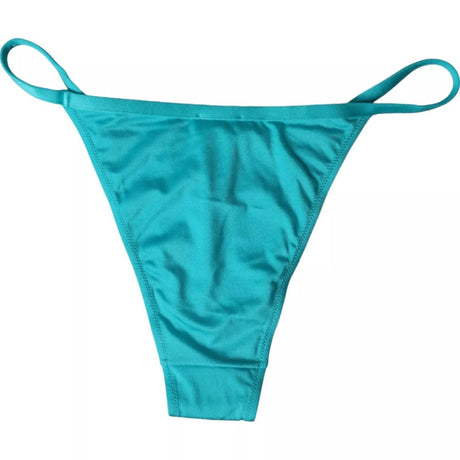 Dolce & Gabbana Blue Green Nylon Beachwear Swimwear Bottom Bikini - Hilstor