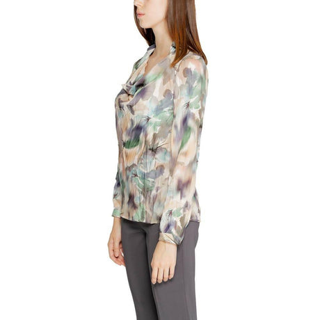 Rinascimento Green Polyester Blouse - Hilstor