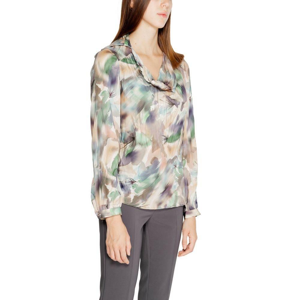 Rinascimento Green Polyester Blouse - Hilstor