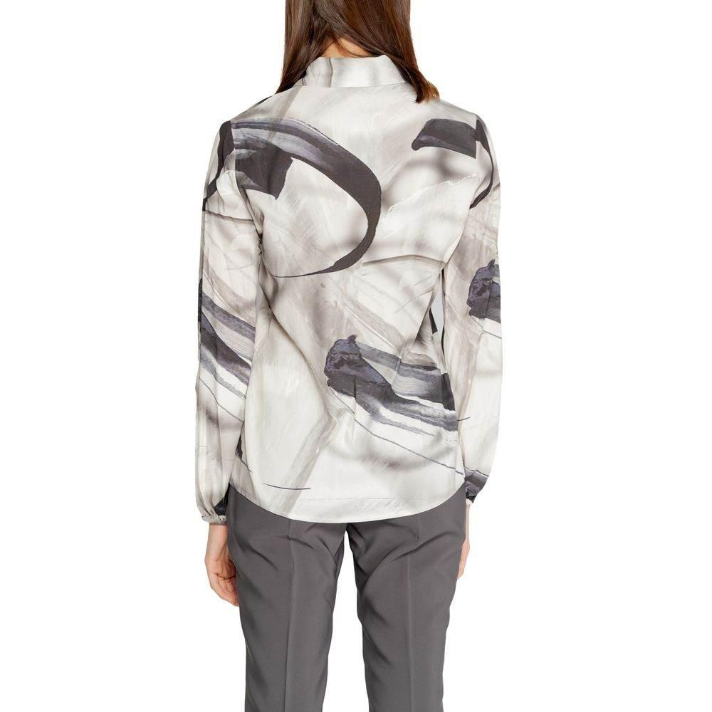 Rinascimento Gray Viscose Blouse - Hilstor