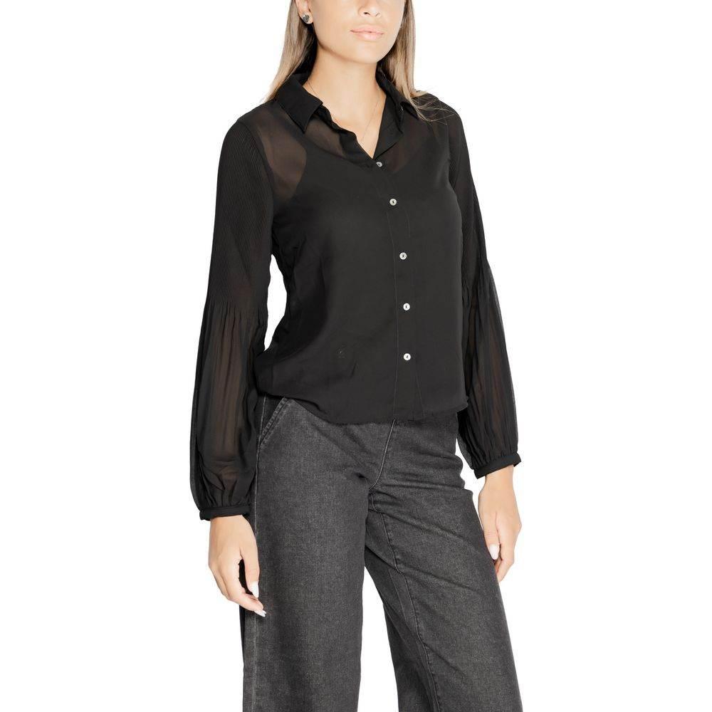 Only Black Recycled Polyester Shirt - Hilstor