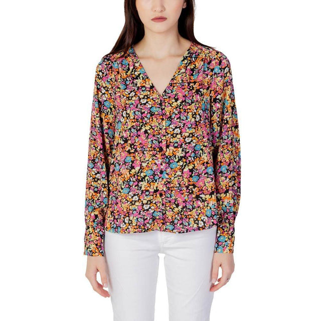 Only Multicolor Recycled Polyester Shirt - Hilstor