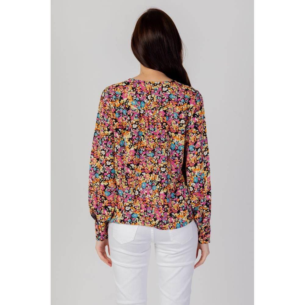 Only Multicolor Recycled Polyester Shirt - Hilstor