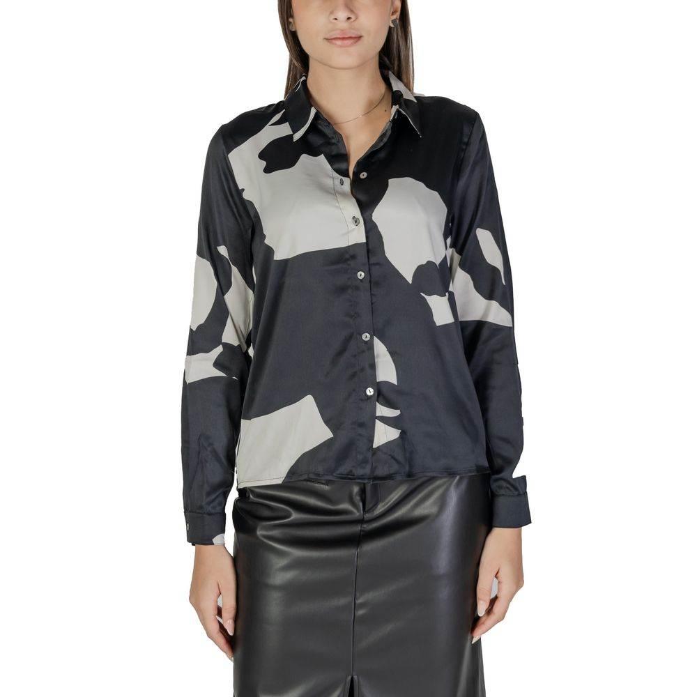 Only Black Recycled Polyester Shirt - Hilstor