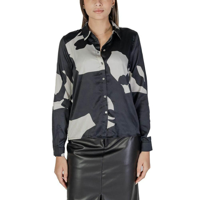 Only Black Recycled Polyester Shirt - Hilstor