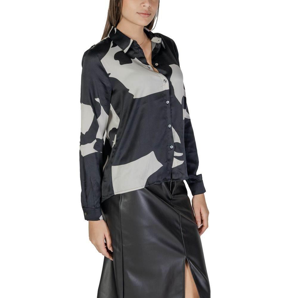 Only Black Recycled Polyester Shirt - Hilstor