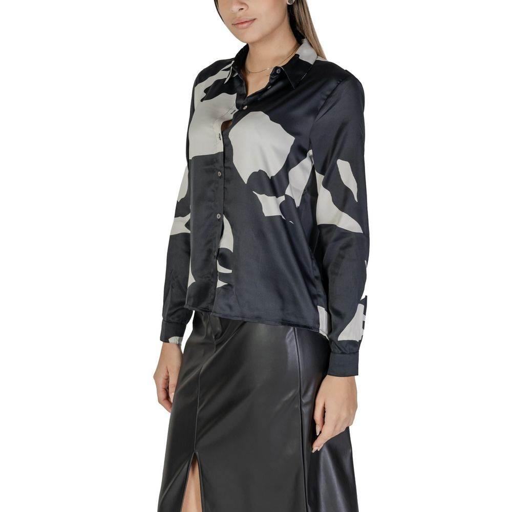 Only Black Recycled Polyester Shirt - Hilstor