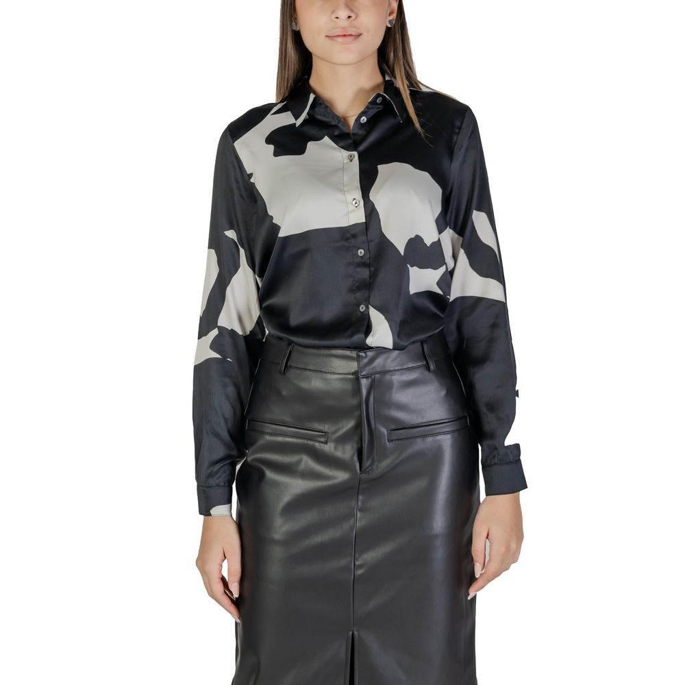 Only Black Recycled Polyester Shirt - Hilstor