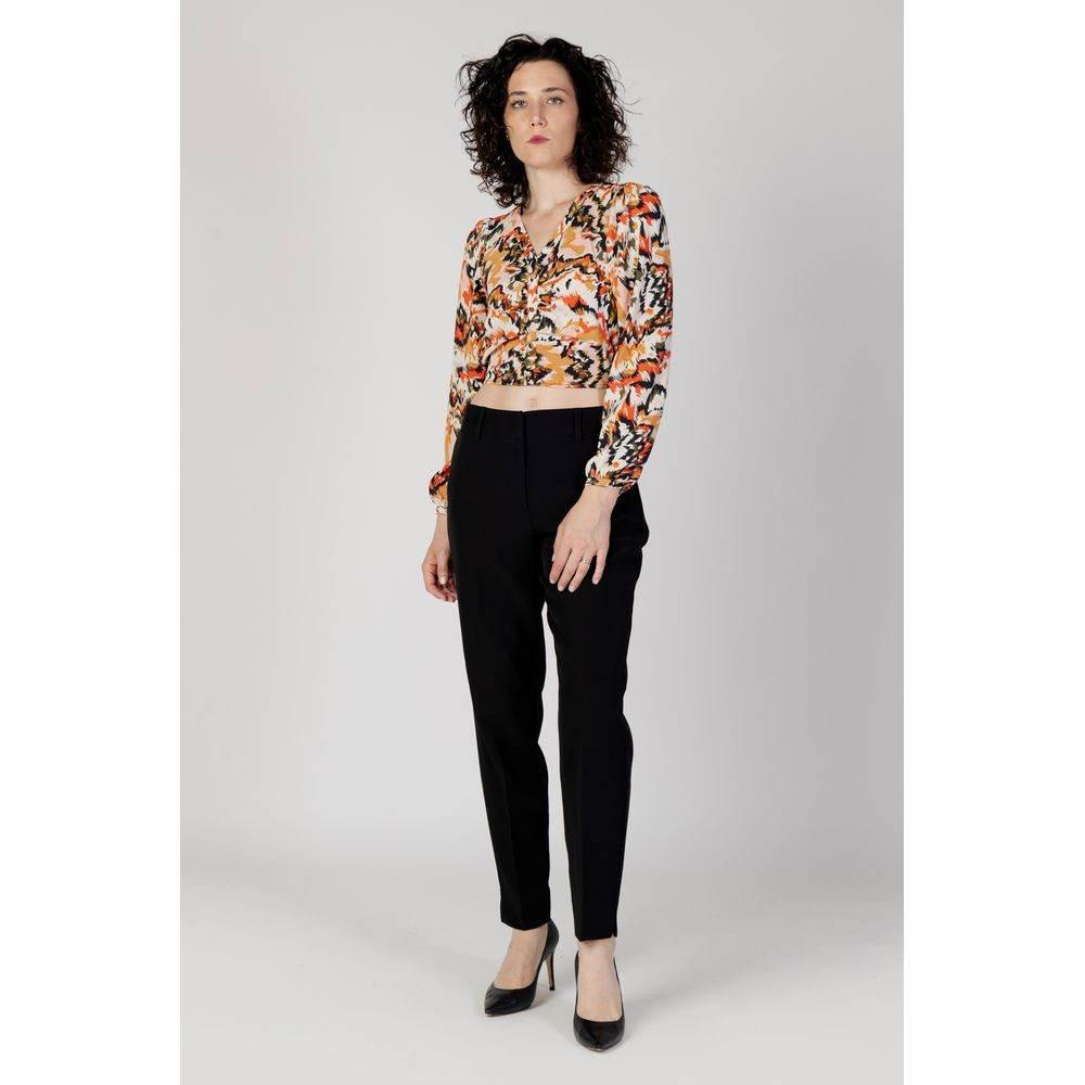 Only Orange Polyester Shirt - Hilstor