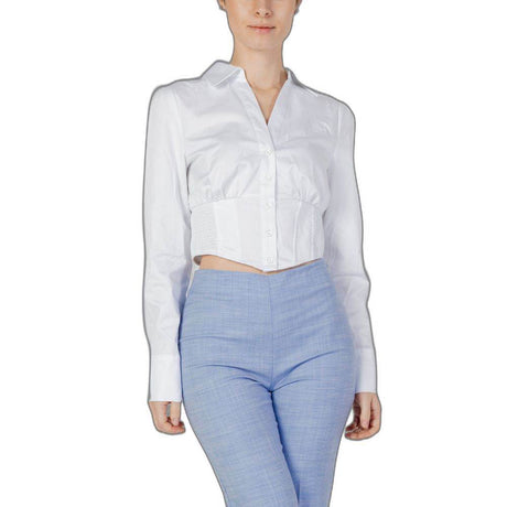 Guess White Cotton Shirt - Hilstor