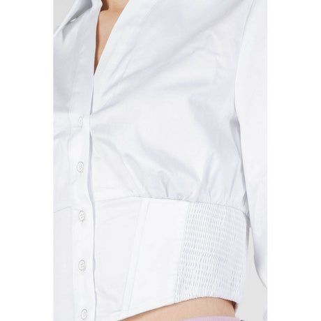 Guess White Cotton Shirt - Hilstor