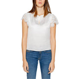 Guess White Polyester Shirt - Hilstor