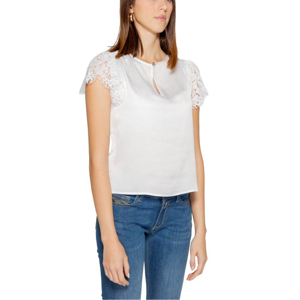 Guess White Polyester Shirt - Hilstor