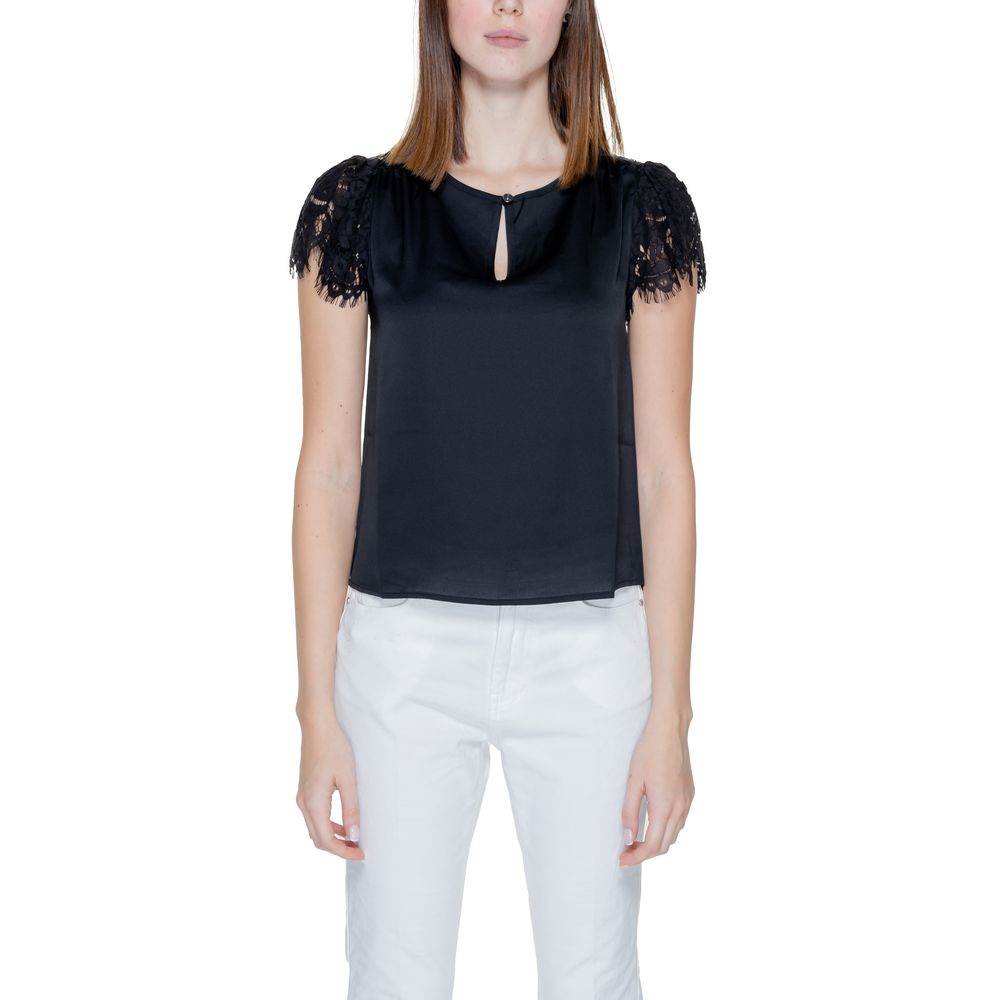 Guess Black Polyester Shirt - Hilstor