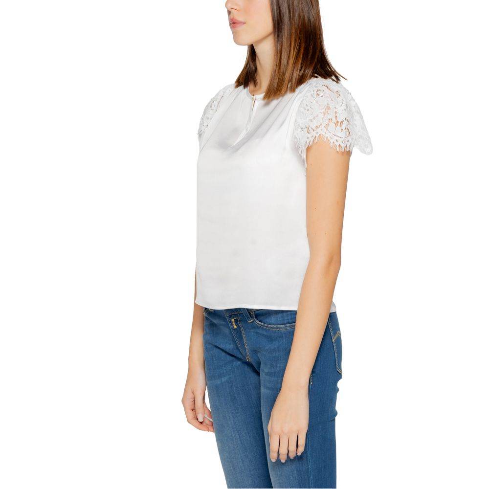 Guess White Polyester Shirt - Hilstor