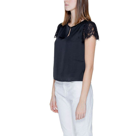 Guess Black Polyester Shirt - Hilstor