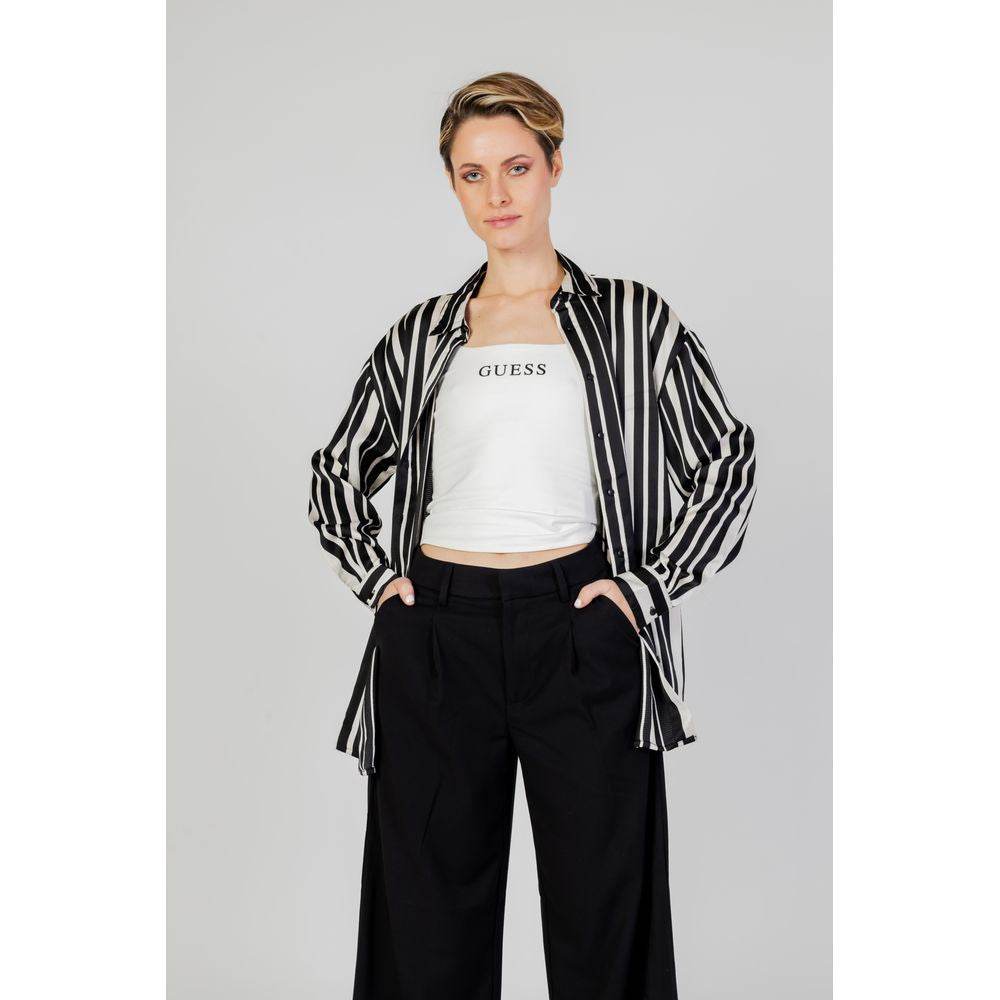 Only Black Polyester Shirt - Hilstor