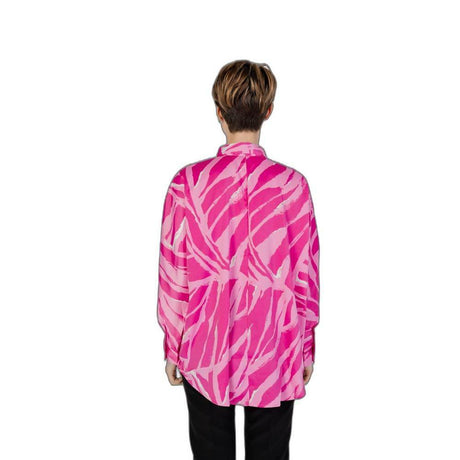 Only Pink Polyester Shirt - Hilstor